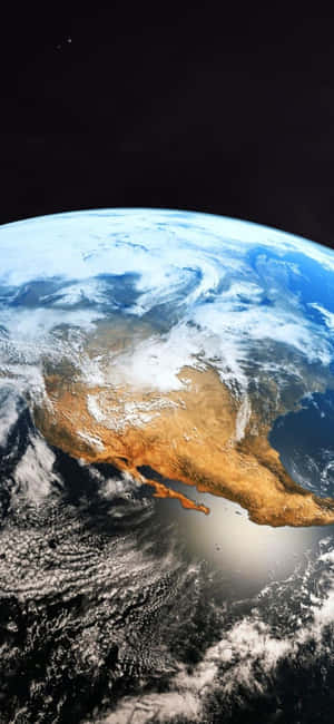 Iphone Earth — iPhone 15 Pro Picha ya Ukuta