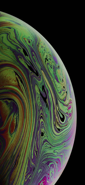 Emerald Earth Iphone Xs Wallpaper — iPhone Xs Picha ya Ukuta
