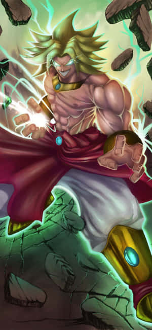 Broly 4K — IQOO Z10R Picha ya Ukuta