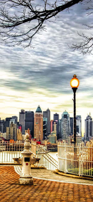 Iphone X New York Background — Magharibi Picha ya Ukuta