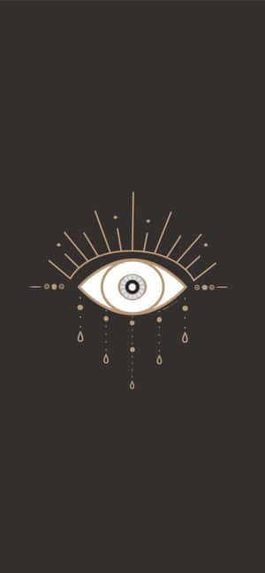 Evil Eye Iphone — Vivo V60 Picha ya Ukuta