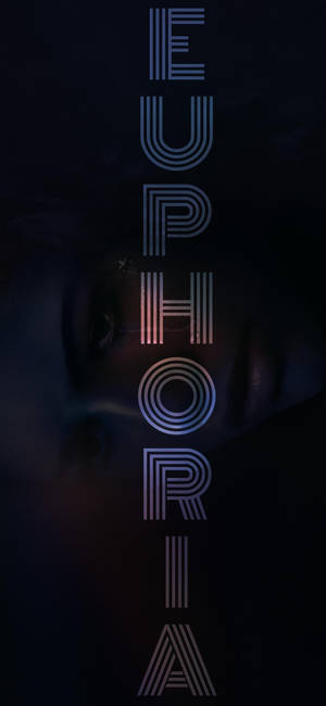 Euphoria vertical logo wallpaper — iPhone 16 Pro Picha ya Ukuta