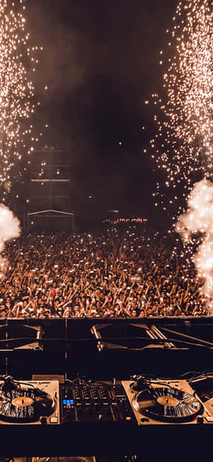 concert Background — Oppo K15 Picha ya Ukuta