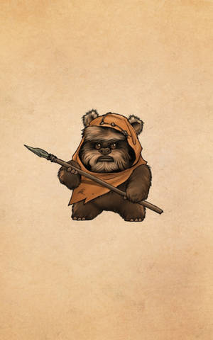 Ewok Mdogo wa Star Wars kwa Kompyuta Kibao — RedMagic Tablet Picha ya Ukuta