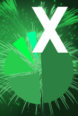 Excel Microsoft X Logo — Huawei MatePad Pro Max Picha ya Ukuta