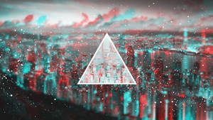 Cool Triangle Poster wallpaper. — 2560x1440 Picha ya Ukuta