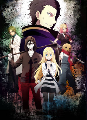 Angels Of Death animated poster art wallpaper — Oppo Pad 5 Matte Display Picha ya Ukuta