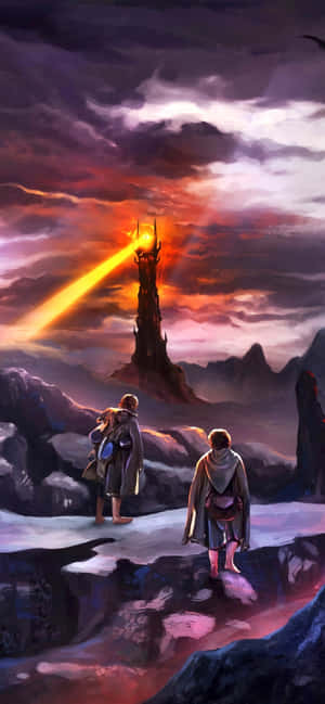 Iphone Xs Max Shadow Of Mordor Background — Galaxy F07 Picha ya Ukuta