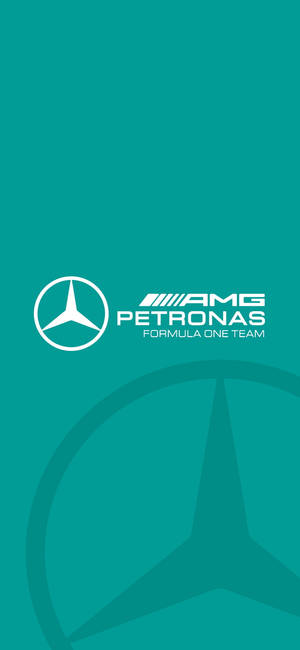 F1 iPhone AMG Petronas Teal Logo — Samsung S23 Picha ya Ukuta