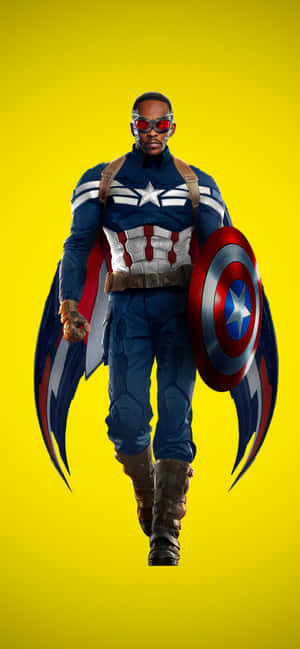 Falcon Marvel — Oppo Reno15c Picha ya Ukuta