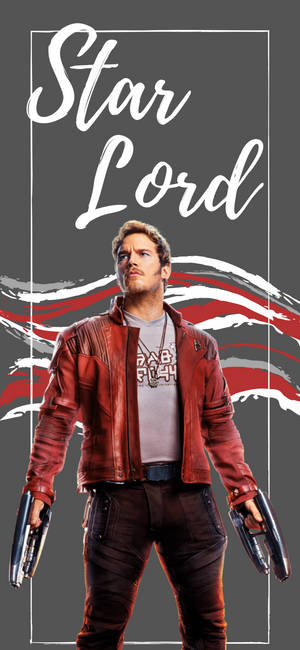 Fan art ya Star Lord wallpaper — iPhone 13 Pro Picha ya Ukuta