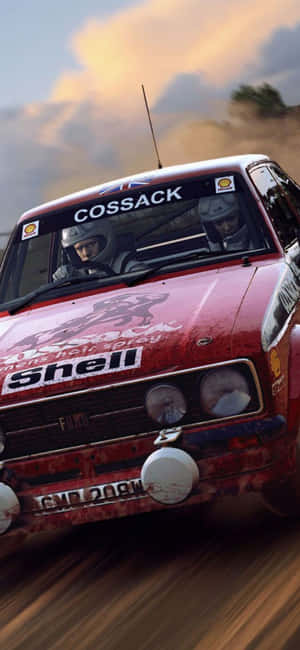 Iphone Xs Dirt Rally Background — Magharibi Picha ya Ukuta