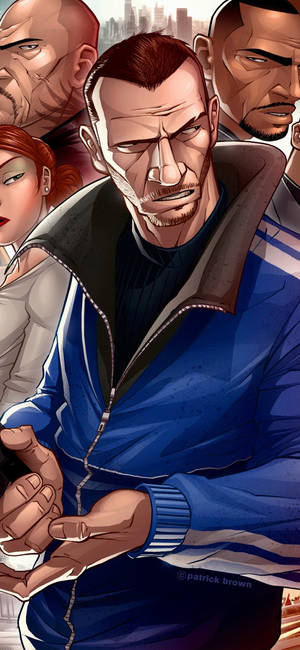 Gta 5 Iphone — Galaxy A17 Picha ya Ukuta