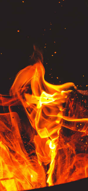 Flames Background — OnePlus N6x Picha ya Ukuta