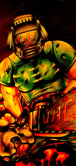 Pixel 3xl Doom Background — Vivo Y600i Picha ya Ukuta