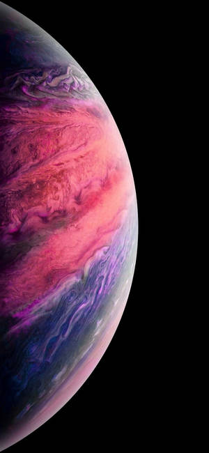 Iphone Xs Planet — Galaxy A17 Picha ya Ukuta