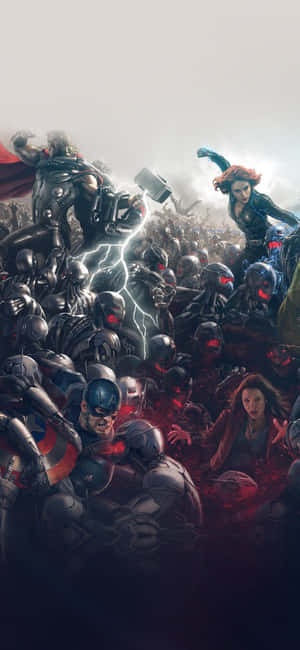 Iphone Xs Marvel's Avengers Background — Realme C Picha ya Ukuta