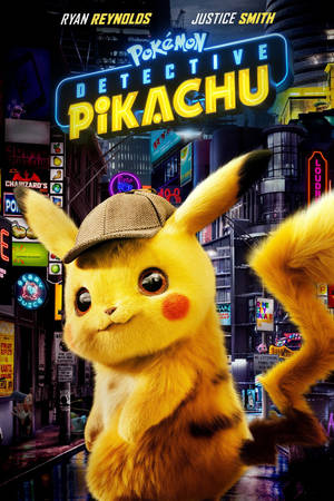 Filamu ya 2019 Detective Pikachu ya Hatua Halisi — Pokemon Picha ya Ukuta