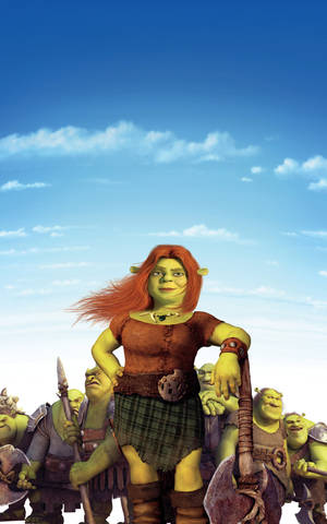 Fiona from Shrek forever after wallpaper — Moto Pad 70 Pro Picha ya Ukuta