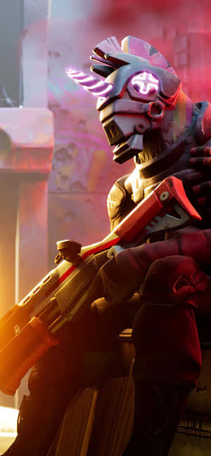 Mhusika wa Fortnite — Motorola Edge 70 Max Picha ya Ukuta