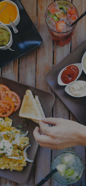 Iphone Food — Oppo Find X9 Ultra Picha ya Ukuta