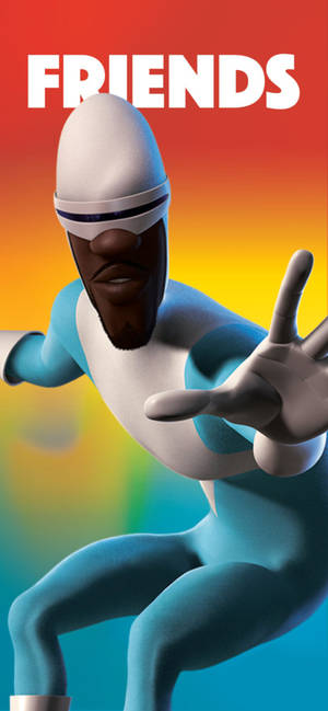 Frozone colorful Graphic wallpaper — iPhone 16 Picha ya Ukuta