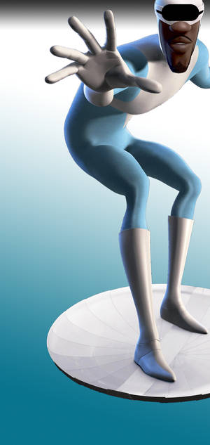 Frozone gradienti ya bluu wallpaper — iPhone 15 Pro Max Picha ya Ukuta