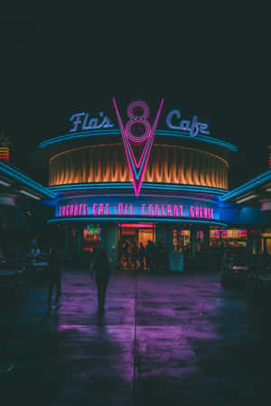 Picha za urembo wa neon pink — Neon pinki aesthetic Picha ya Ukuta