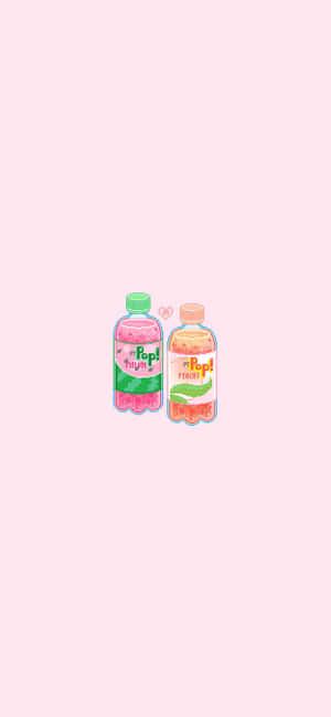Pixel Art ya Pinki — Motorola Edge 70 Fusion Picha ya Ukuta