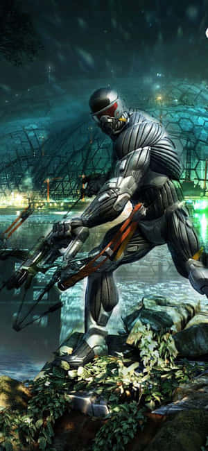 Iphone X Crysis 3 Background — Galaxy M17 Picha ya Ukuta