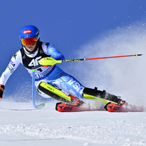 Picha za Ski — 1:1 Picha ya Ukuta