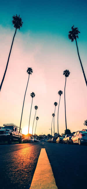 Iphone X California Background — Realme 14T Picha ya Ukuta