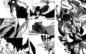 Mandhari ya Manga Panel — Panel ya manga Picha ya Ukuta