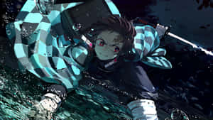 Picha za Demon Slayer 4K — Samurai wa jini Picha ya Ukuta