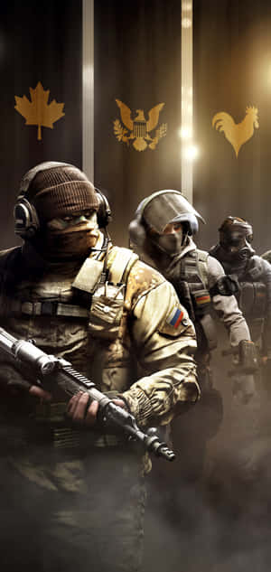 Android Rainbow Six Siege Background — Tecno Pova Picha ya Ukuta