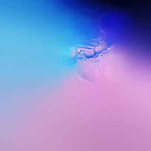 Galaxy S10 maji pinki na bluu wallpaper — Samsung Galaxy S20 Picha ya Ukuta