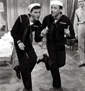 Gene Kelly Sawa na Nyeusi — Honor Magic V Flip 2 Picha ya Ukuta