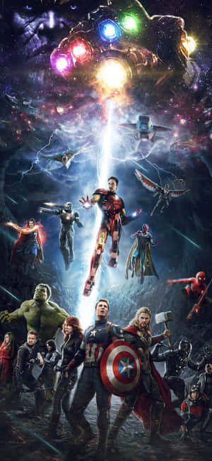 Iphone Xs Marvel's Avengers Background — Honor Play 60A Picha ya Ukuta