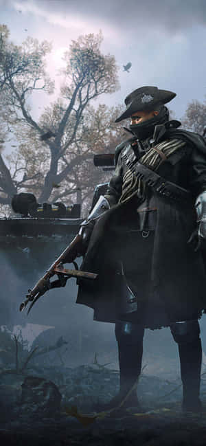 Hd Battlefield V Background — POCO C81 Picha ya Ukuta