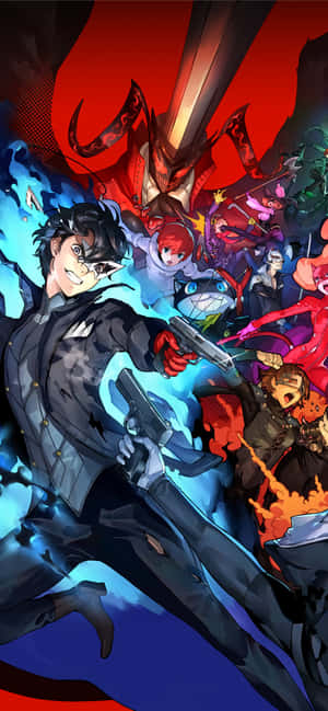 Persona 5 Iphone — Redmi Note 14S Picha ya Ukuta