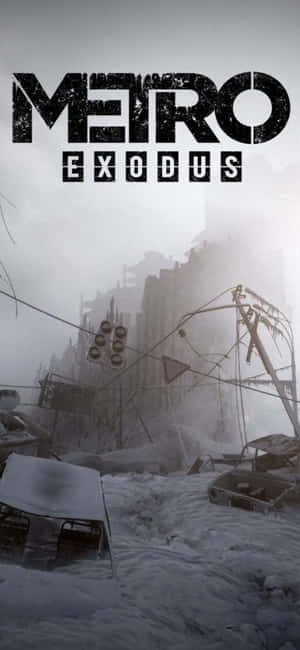 Iphone X Metro Exodus Background — Oppo F33 Pro Picha ya Ukuta