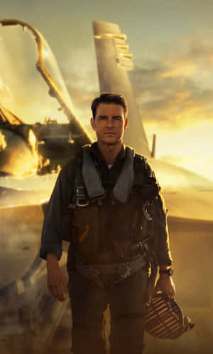 Top Gun Background — Realme Pad 2 Picha ya Ukuta