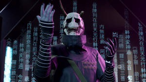 Picha ya Ukuta ya Ghostwire Tokyo Hannya Uovu