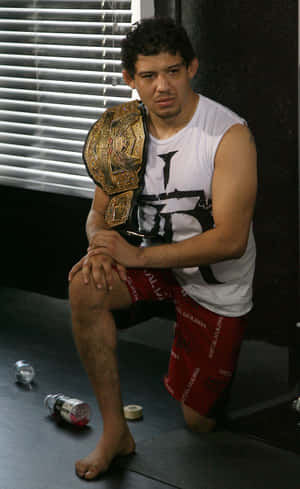 Gilbert Melendez Strikeforce Lightweight Champion Anazama — Xiaomi Pad Mini Picha ya Ukuta