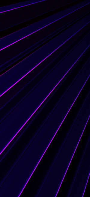 Glowing Black And Purple Aesthetic Lines — iPhone 12 Picha ya Ukuta
