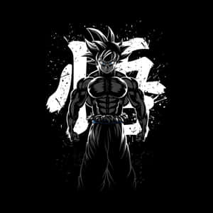 Goku Black Akifua Nguvu Zake za Giza Katika Vita vya Epic — iPad Pro 13 Picha ya Ukuta