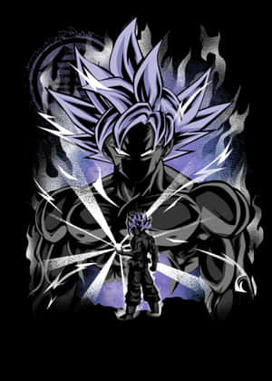Goku Black Atoa Nguvu ya Mwisho — iPad 10th Generation Picha ya Ukuta