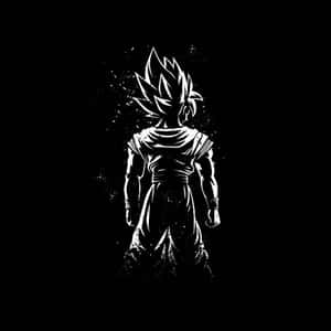 Goku Black, mpinzani mwenye nguvu na wa kutisha wa mfululizo wa Dragon Ball Super — Goku Mweusi Picha ya Ukuta