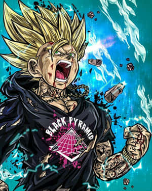 Anime Mgonjwa — Dragon ball z GIF Picha ya Ukuta