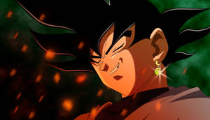 Goku Mweusi Akitabasamu